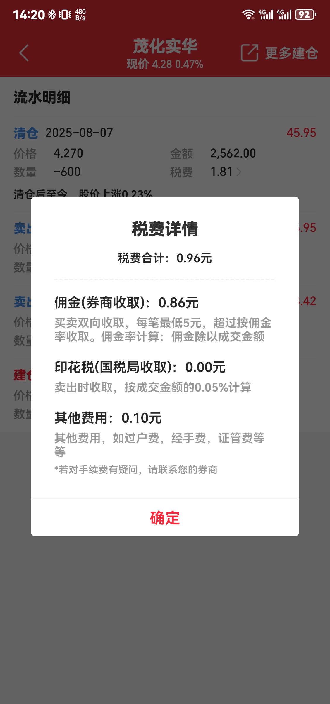 超低费率示例